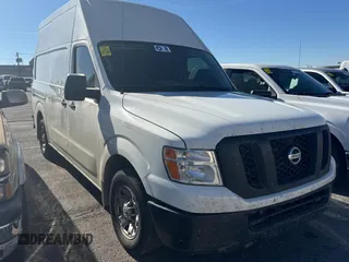 2021 Nissan NV Cargo SV z VIN 1N6BF0LY4MN804557, wystawiony jako Copart lot #82351204 z przebiegiem 299 983 mil mil oraz Tytuł czysty. Historia ofert i sprzedaży dostępna na DreamBid. Obrazek 1.