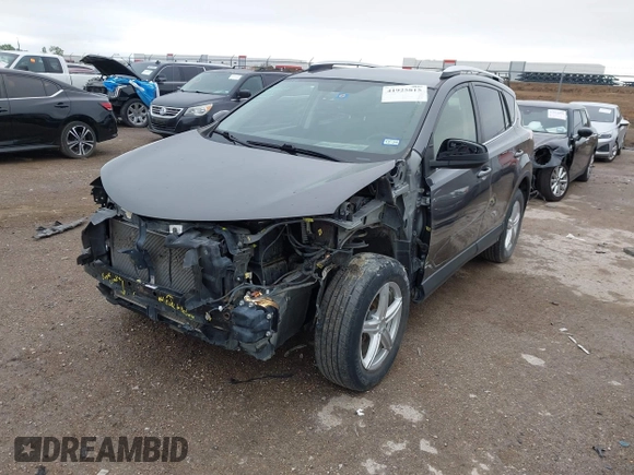 2016 Toyota RAV4 LE with VIN JTMZFREV3GJ095589, listed as a IAAI auction lot 41925815 with 298,773 mi miles. Bid and sale history available at carsss.com. Image 2.