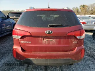 2014 Kia Sorento LX with VIN 5XYKT4A61EG436318, listed as a Copart auction lot 50628305 with 169,726 mi miles and Salvage Title. Bid and sale history available at carsss.com. Image 6.