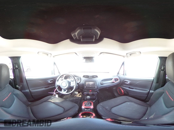 2017 Jeep Renegade Trailhawk z VIN ZACCJBCB0HPE70540, wystawiony jako Copart lot #54494915 z przebiegiem 74 534 mil mil oraz Czysty tytuł • Clean title. Historia ofert i sprzedaży dostępna na DreamBid. Obrazek 15.