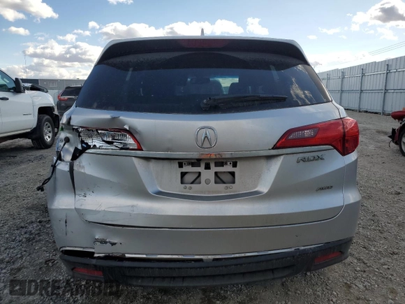 2013 Acura RDX with VIN 5J8TB4H36DL801759, listed as a Copart auction lot 53541295 with 300,160 mi miles and Salvage Title. Bid and sale history available at DreamBid. Image 6.