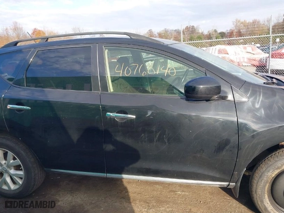 2013 Nissan Murano SL with VIN JN8AZ1MW0DW320487, listed as a IAAI auction lot 40760140 with 156,066 mi miles. Bid and sale history available at carsss.com. Image 13.