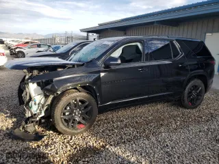 2021 Chevrolet Traverse Premier with VIN 1GNEVKKW5MJ242343, listed as a Copart auction lot 74716704 with 0 mi miles and Salvage Title. Bid and sale history available at carsss.com. Image 1.