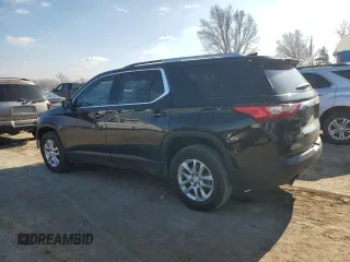 2018 Chevrolet Traverse LT Cloth with VIN 1GNERGKW4JJ282412, listed as a Copart auction lot 87039574 with 108,093 mi miles and Salvage Title. Bid and sale history available at carsss.com. Image 2.