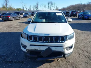 2020 Jeep Compass Latitude with VIN 3C4NJDBB2LT115599, listed as a IAAI auction lot 40970548 with 63,349 mi miles. Bid and sale history available at carsss.com. Image 12.