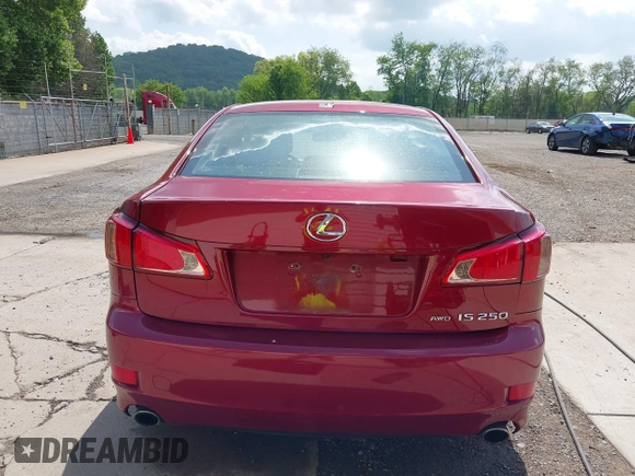 2012 Lexus IS 250 with VIN JTHCF5C25C5058617, listed as a IAAI auction lot 42286876 with 135,789 mi miles and . Bid and sale history available at DreamBid. Image 17.