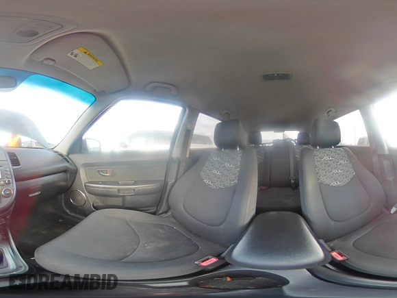 2011 Kia Soul + with VIN KNDJT2A21B7248744, listed as a Copart auction lot 43058535 with 118,932 mi miles and Salvage Title. Bid and sale history available at carsss.com. Image 12.