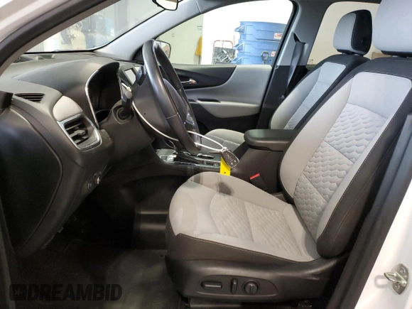 2021 Chevrolet Equinox LT with VIN 2GNAXTEV7M6106469, listed as a Copart auction lot 50258285 with 50,667 mi miles and Salvage Title. Bid and sale history available at DreamBid. Image 7.