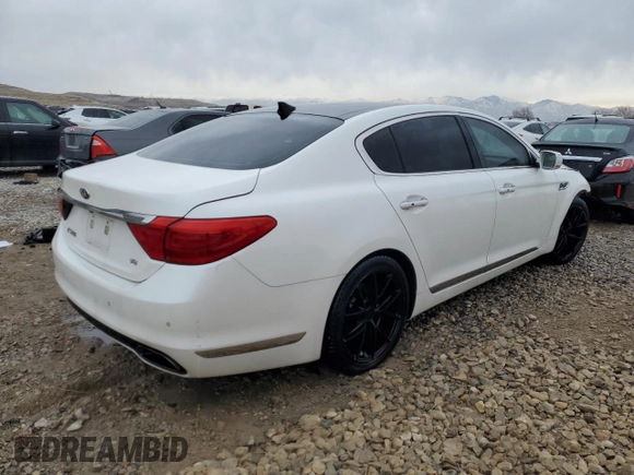 2015 Kia K900 Luxury z VIN KNALW4D46F6022636, wystawiony jako Copart lot #42406015 z przebiegiem 67 691 mil mil oraz Szkody całkowita. Historia ofert i sprzedaży dostępna na DreamBid. Obrazek 3.