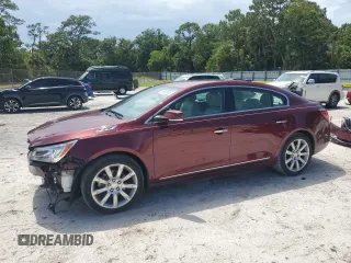 2016 Buick LaCrosse Premium I with VIN 1G4GD5G35GF248845, listed as a Copart auction lot 59280095 with 53,242 mi miles and Salvage title. Bid and sale history available at DreamBid. Image 1.