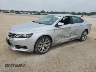 2016 Chevrolet Impala LTZ with VIN 2G1145S35G9182297, listed as a Copart auction lot 55792725 with 104,686 mi miles and Salvage title. Bid and sale history available at DreamBid. Image 1.