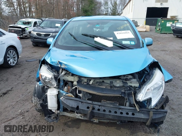 2014 Nissan Note S Plus with VIN 3N1CE2CP0EL437562, listed as a IAAI auction lot 42016066 with 43,228 mi miles and . Bid and sale history available at DreamBid. Image 6.