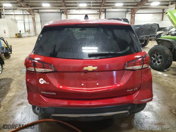 2023 Chevrolet Equinox LT with VIN 3GNAXUEG1PL130533, listed as a Copart auction lot 44833205 with 47,153 mi miles and Non Repairable. Bid and sale history available at carsss.com. Image 6.
