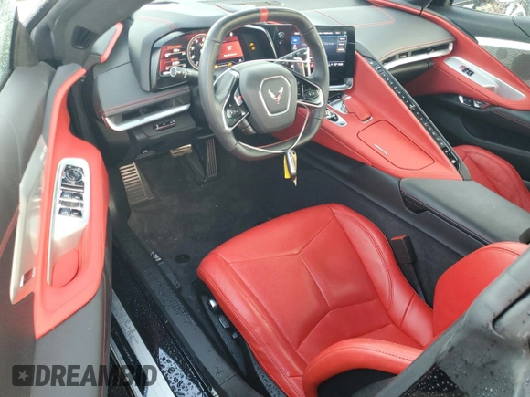 2023 Chevrolet Corvette 2LT with VIN 1G1YB3D46P5113971, listed as a Copart auction lot 85005974 with 10,994 mi miles and Salvage Title. Bid and sale history available at carsss.com. Image 8.