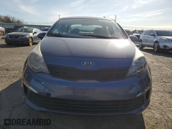 2016 Kia Rio LX with VIN KNADM4A30G6684798, listed as a Copart auction lot 54304005 with 49,719 mi miles and Salvage Title. Bid and sale history available at DreamBid. Image 5.
