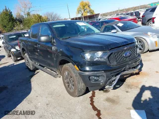 2019 Ford Ranger XL with VIN 1FTER4EH1KLB00465, listed as a IAAI auction lot 40981597 with 43,621 mi miles. Bid and sale history available at carsss.com. Image 1.