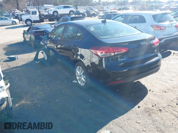 2017 Kia Forte S with VIN 3KPFL4A79HE125182, listed as a IAAI auction lot 41160149 with 89,242 mi miles and . Bid and sale history available at DreamBid. Image 3.