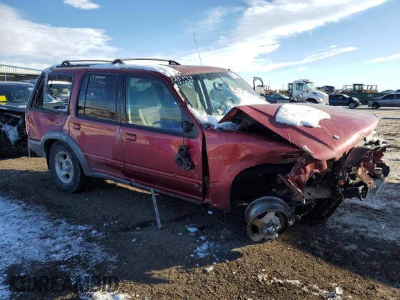 2000 Ford Explorer XLT with VIN 1FMZU73E1YZA57757, listed as a Copart auction lot 89378475 with 220,139 mi miles and Salvage Title. Bid and sale history available at DreamBid. Image 4.