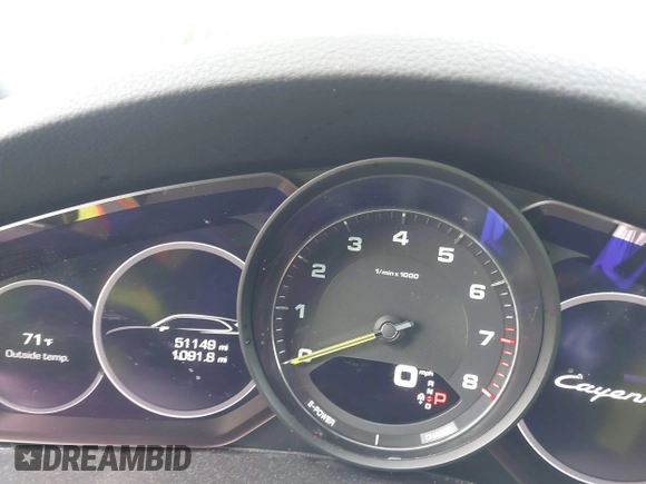 2021 Porsche Cayenne E-Hybrid Hybrid z VIN WP1AE2AYXMDA24566, wystawiony jako IAAI lot #41815737 z przebiegiem 51 149 mil mil oraz . Historia ofert i sprzedaży dostępna na DreamBid. Obrazek 7.