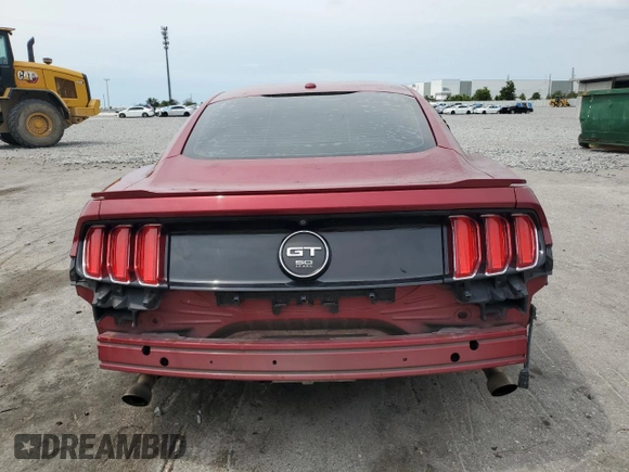 2015 Ford Mustang GT with VIN 1FA6P8CF1F5390757, listed as a Copart auction lot 58717765 with 118,908 mi miles and Salvage title. Bid and sale history available at DreamBid. Image 6.