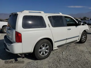 2004 Infiniti QX56 with VIN 5N3AA08A54N803932, listed as a Copart auction lot 83443694 with 0 mi miles and Salvage Title. Bid and sale history available at carsss.com. Image 3.