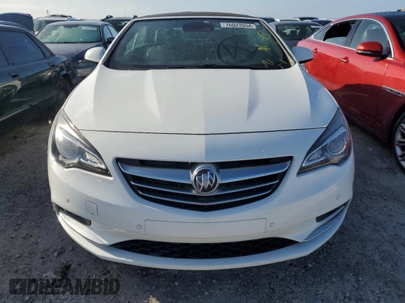 2018 Buick Cascada Premium with VIN W04WH3N50JG040347, listed as a Copart auction lot 80053394 with Not provided miles and Non repairable. Bid and sale history available at DreamBid. Image 5.