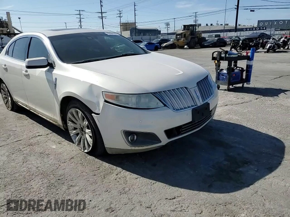 2009 Lincoln MKS with VIN 1LNHM94R79G620820, listed as a Copart auction lot 49594165 with 166,163 mi miles and Salvage Title. Bid and sale history available at DreamBid. Image 11.