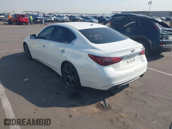2020 Infiniti Q50 Luxe с VIN JN1EV7AP8LM205514, выставлен на аукционе IAAI как лот 40316574 с пробегом 60 989 миль миль и . История ставок и продаж доступна на DreamBid. Изображение 3.