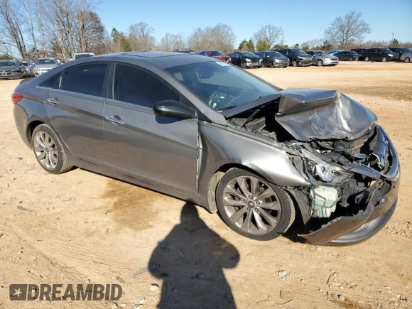 2012 Hyundai Sonata Limited z VIN 5NPEC4AC1CH448235, wystawiony jako Copart lot #88016635 z przebiegiem 160 249 mil mil oraz Szkoda całkowita • Salvage title. Historia ofert i sprzedaży dostępna na DreamBid. Obrazek 4.