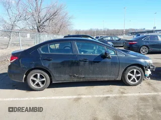 2015 Honda Civic Sedan SE with VIN 19XFB2F73FE238235, listed as a IAAI auction lot 41662447 with 144,077 mi miles. Bid and sale history available at carsss.com. Image 14.