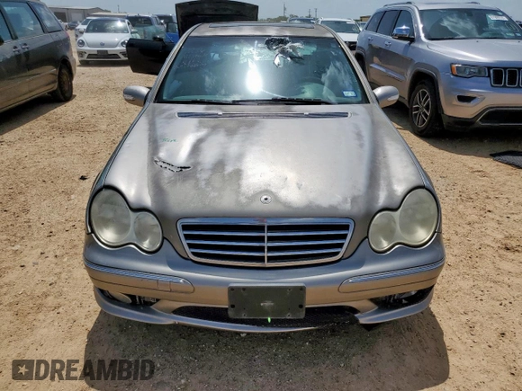 2005 Mercedes-Benz C 230 Kompressor z VIN WDBRF40J65A755885, wystawiony jako Copart lot #62019525 z przebiegiem 112 438 mil mil oraz Szkoda całkowita • Salvage title. Historia ofert i sprzedaży dostępna na DreamBid. Obrazek 5.