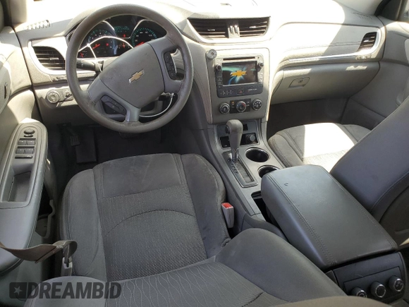 2014 Chevrolet Traverse LS z VIN 1GNKRFED0EJ342098, wystawiony jako Copart lot #57020415 z przebiegiem 143 836 mil mil oraz Szkoda całkowita • Salvage title. Historia ofert i sprzedaży dostępna na DreamBid. Obrazek 8.