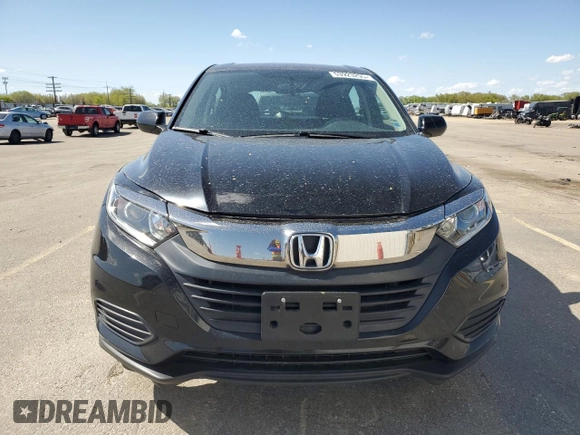 2021 Honda HR-V LX with VIN 3CZRU6H33MM753483, listed as a Copart auction lot 53923295 with 74,041 mi miles and Salvage Title. Bid and sale history available at carsss.com. Image 5.
