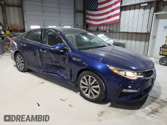 2019 Kia Optima LX with VIN 5XXGT4L37KG294081, listed as a Copart auction lot 45799405 with 68,724 mi miles and Salvage Title. Bid and sale history available at carsss.com. Image 4.