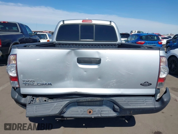 2010 Toyota Tacoma with VIN 5TETX4CN8AZ725239, listed as a IAAI auction lot 41573358 with 114,828 mi miles and . Bid and sale history available at DreamBid. Image 6.