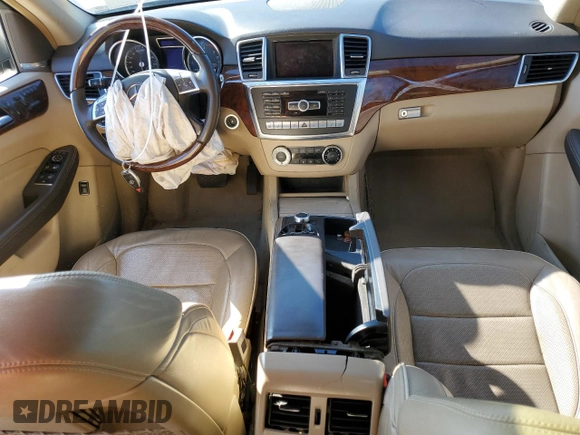 2013 Mercedes-Benz M 350 with VIN 4JGDA2EB7DA169643, listed as a Copart auction lot 76884404 with Not Provided miles and Salvage Title. Bid and sale history available at carsss.com. Image 8.