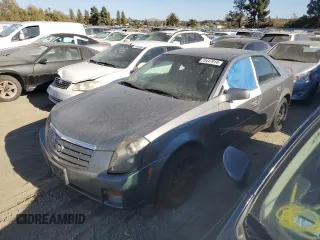 2005 Cadillac CTS with VIN 1G6DM56T350234440, listed as a Copart auction lot 75447914 with 191,603 mi miles and Salvage Title. Bid and sale history available at carsss.com. Image 1.