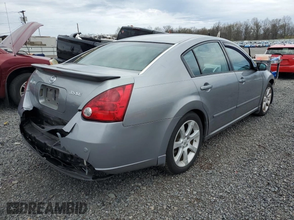2007 Nissan Maxima 3.5 SE with VIN 1N4BA41E67C843707, listed as a Copart auction lot 52299015 with 146,877 mi miles and Salvage Title. Bid and sale history available at carsss.com. Image 3.