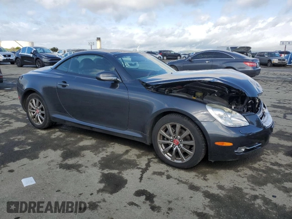 2006 Lexus SC 430 with VIN JTHFN48Y469003113, listed as a Copart auction lot 49112775 with 59,639 mi miles and Salvage title. Bid and sale history available at DreamBid. Image 4.