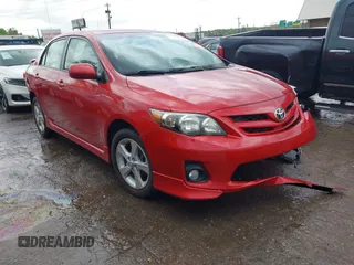 2013 Toyota Corolla L with VIN 5YFBU4EE5DP178331, listed as a IAAI auction lot 42126027 with 83,318 mi miles. Bid and sale history available at carsss.com. Image 1.
