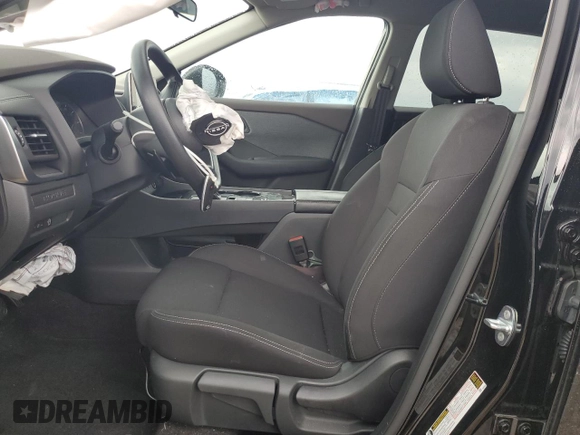 2023 Nissan Rogue S with VIN 5N1BT3AA4PC804573, listed as a Copart auction lot 54083505 with 34,119 mi miles and Salvage title. Bid and sale history available at DreamBid. Image 7.