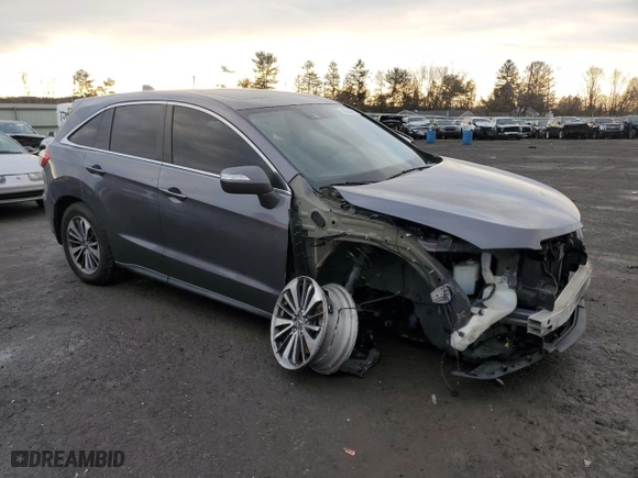 2017 Acura RDX w/Advance Pkg with VIN 5J8TB4H74HL006704, listed as a Copart auction lot 43648515 with 199,114 mi miles and Salvage Title. Bid and sale history available at carsss.com. Image 4.