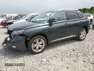 2010 Lexus RX 450h with VIN JTJBC1BA0A2405337, listed as a Copart auction lot 60196715 with 201,004 mi miles and Clean title. Bid and sale history available at DreamBid. Image 1.