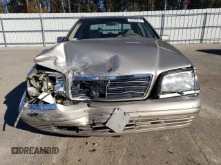 1999 Mercedes-Benz S-Class with VIN WDBGA43G0XA408836, listed as a Copart auction lot 83795814 with 145,278 mi miles and Salvage Title. Bid and sale history available at carsss.com. Image 5.