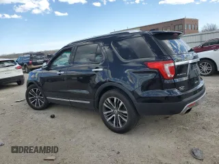 2016 Ford Explorer Platinum with VIN 1FM5K8HT2GGA64843, listed as a Copart auction lot 50070525 with 133,573 mi miles and Salvage Title. Bid and sale history available at DreamBid. Image 2.