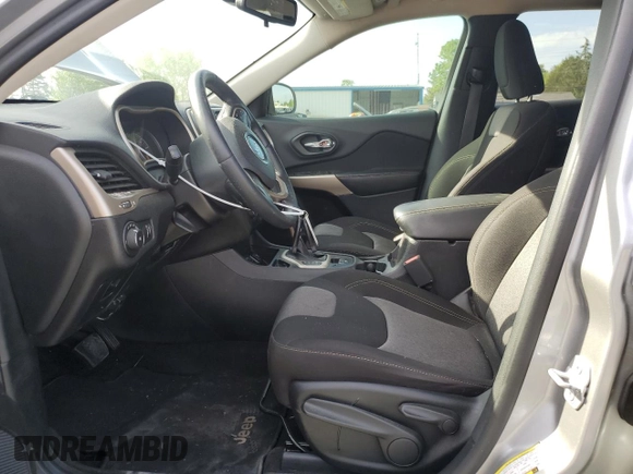 2018 Jeep Cherokee Latitude with VIN 1C4PJLCX9JD558638, listed as a Copart auction lot 53163395 with 80,730 mi miles and Salvage title. Bid and sale history available at DreamBid. Image 7.