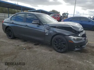 2014 BMW 3 Series 320i with VIN WBA3B1G50ENS80430, listed as a Copart auction lot 49047275 with 107,664 mi miles and Salvage Title. Bid and sale history available at carsss.com. Image 4.