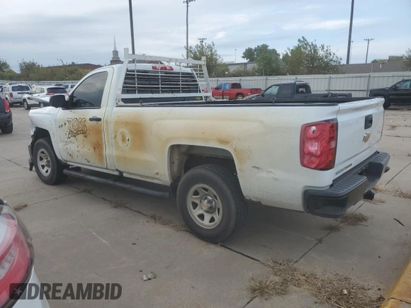 2017 Chevrolet Silverado 1500 LS with VIN 1GCNCNEC6HZ273934, listed as a Copart auction lot 79207114 with 0 mi miles and Salvage Title. Bid and sale history available at carsss.com. Image 2.