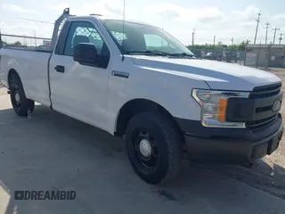 2018 Ford F-150 XL with VIN 1FTMF1CB3JKE60746, listed as a IAAI auction lot 42759319 with 28,089 mi miles and . Bid and sale history available at DreamBid. Image 1.