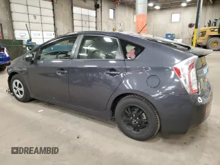 2013 Toyota Prius One with VIN JTDKN3DU2D5666794, listed as a Copart auction lot 52076955 with 106,861 mi miles and Salvage Title. Bid and sale history available at carsss.com. Image 2.